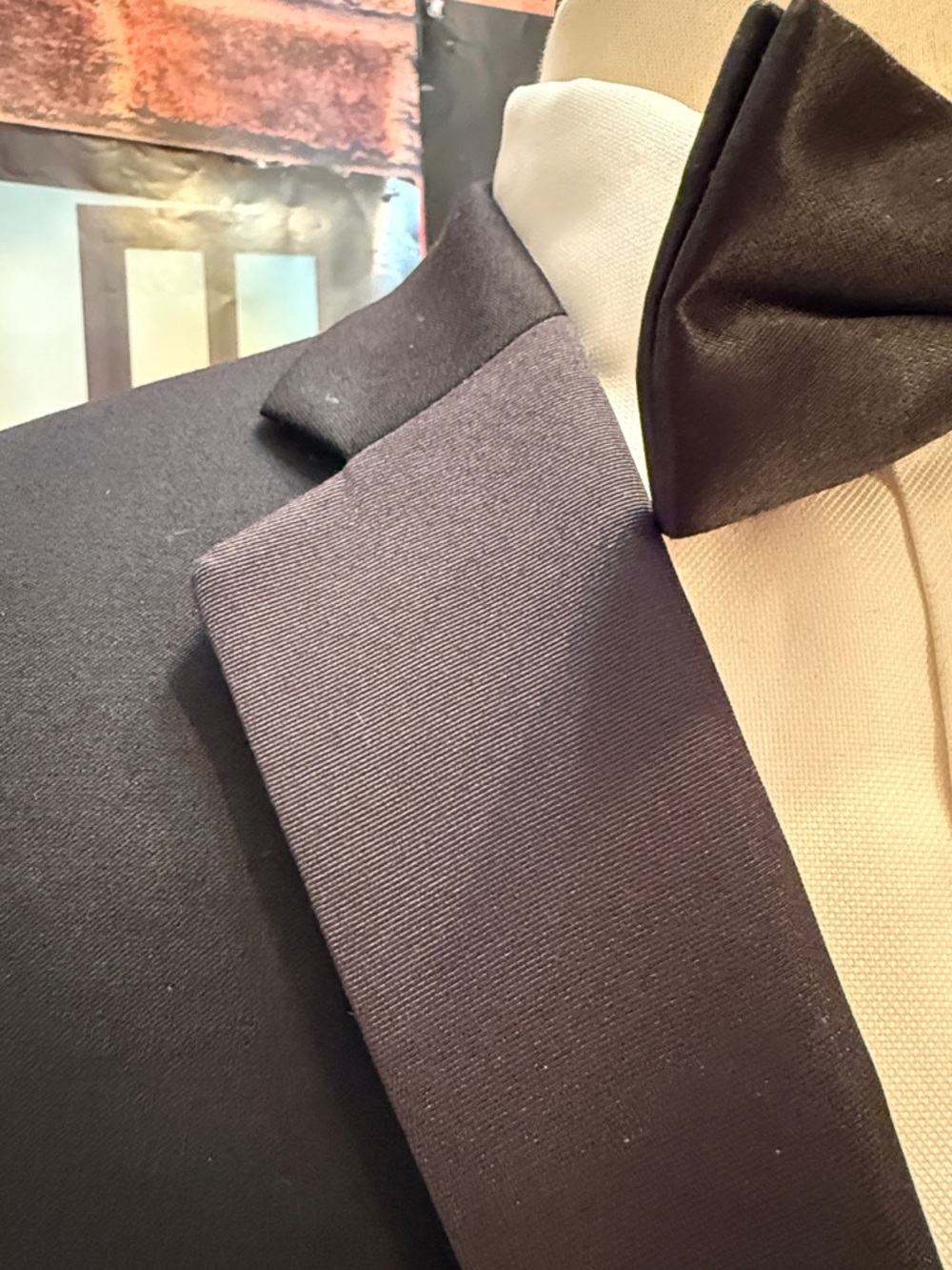 Vera Wang Black Label Tuxedo Coat - Picture 12 of 17